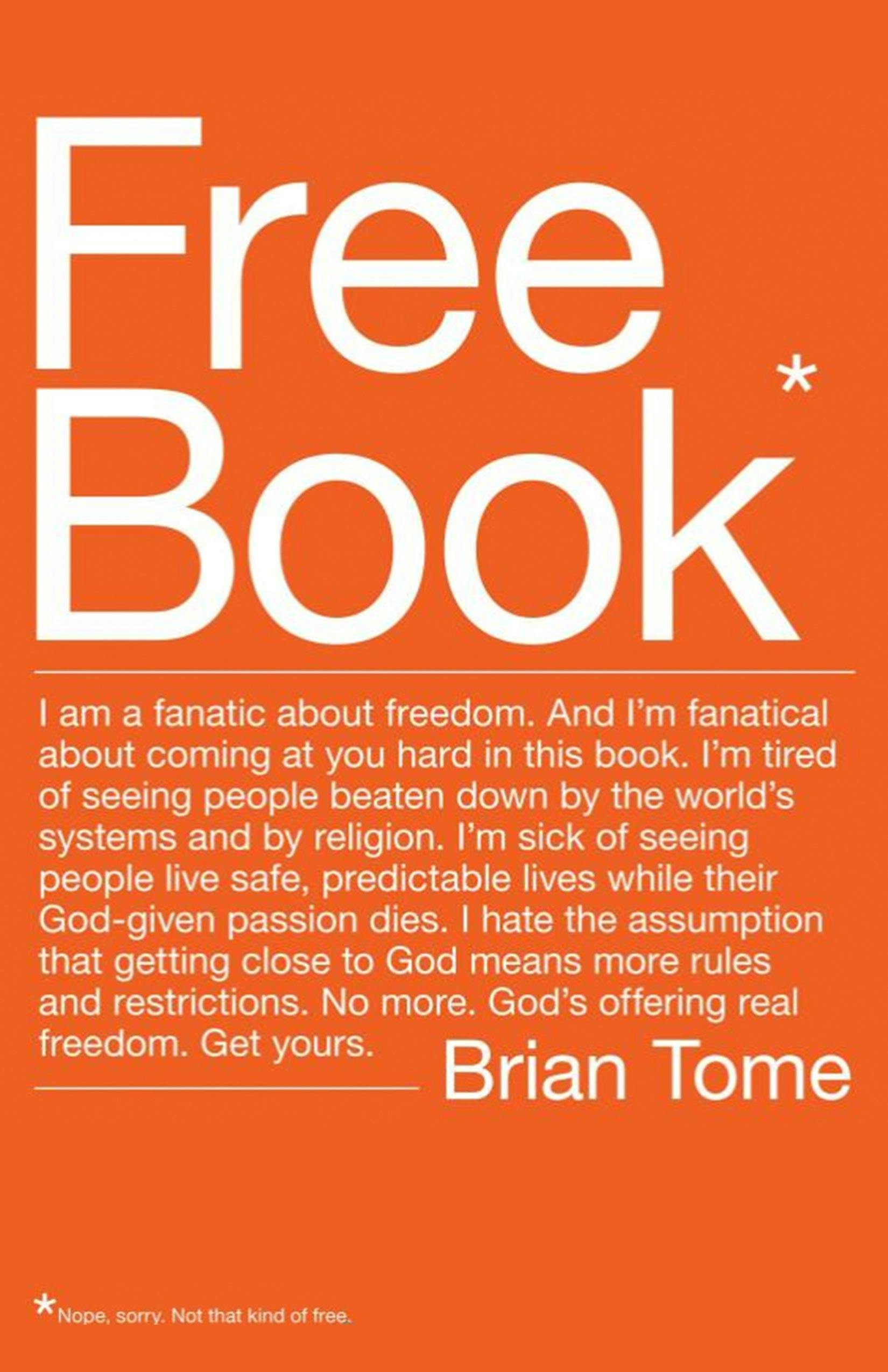 Brian Tome free book